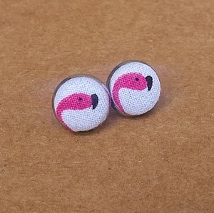 Handmade Flamingo Earrings